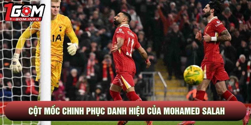 Cột mốc chinh phục danh hiệu của Mohamed Salah