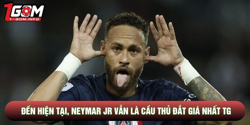 Cho đến hiện tại, Neymar Jr vẫn là cầu thủ đắt giá nhất TG